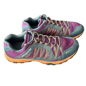 Patagonia ForeRunner EVO Womens Trail Running Shoes SneakersAmaranth Tumeric 9